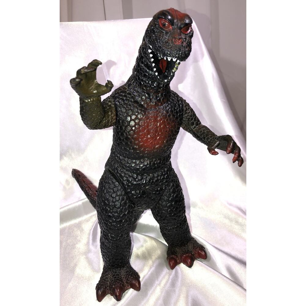 Godzilla Figure Poseable Dor Mei 13 inches 1986 Vintage